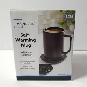 Mainstays Self-Warming Mug New In Box Sealed